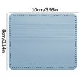 thumbnail image 6 of Leather RFID Blocking Wallet - 4 Card Slots, Large Capacity, Stylish & Compact for Bank Cards, ID, Cash - Black, Blue, Green, Yellow, Gray, Purple - 3.93x3.14in, 6 of 7