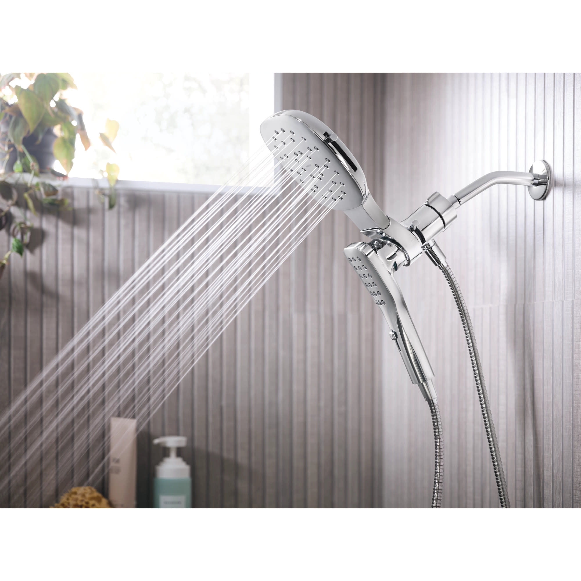 Moen 220C5EP Verso 1.75 GPM Multi Function Shower Head - Chrome