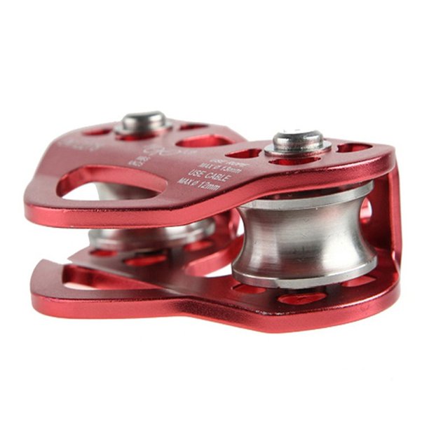 Aviva 30KN Dual Pulley Zip Line Cable Trolley Fast Speed for Outdoor