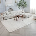 thumbnail image 1 of Rug Branch Astra Boho Indoor Area Rug, Beige Cream, Abstract - Living Room, Bedroom, Dining Room, and Kitchen, 1 of 7