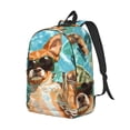 thumbnail image 2 of Yiaed Funny Swimming Chihuahua Print Backpack, Premium Laptop Backpack, Travel Backpack for Women, Lightweight Backpacks, Comfortable Back Pack-Small, 2 of 5