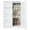 11''D x 23''W x 33.00''H White, variant on 33'' Small Kitchen Pantry Storage Cabinet with 4 Drawers 3 Shelves and 1 Door, Noelse Wooden Bathroom Storage Cabinet for Kitchen Dining Room