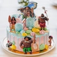 thumbnail image 4 of Morfeiy Moana Princess PVC Cake Toppers for Birthday Party Role-Play Decorations, Set of Action Figures, 4 of 8