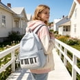 thumbnail image 6 of 2PC Piano Backpack Whimsical Twee Backpack with Polka Dot Pattern Cute Bookbag Medium Daypack Cutecore Supplies for Campus Daily Commute Work Travel, 6 of 6