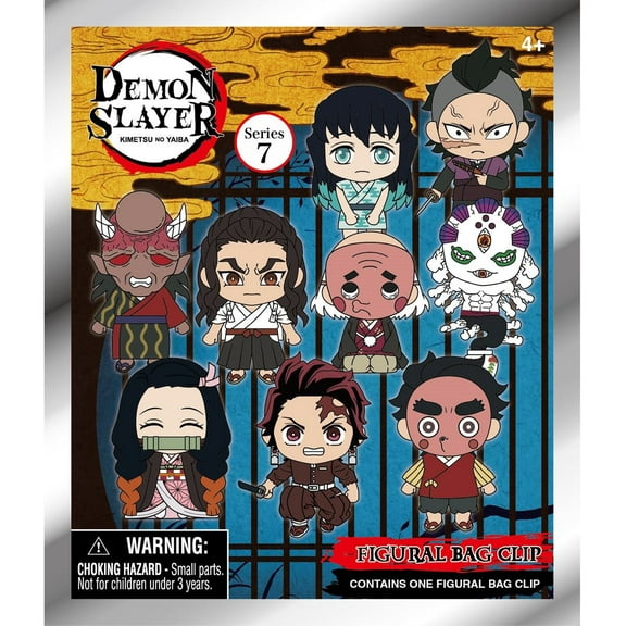 3D Figural Keyring Demon Slayer Series 7 Mystery Pack (1 RANDOM Figure)