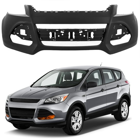 Genrics Front Bumper Cover Fascia for 2013-2016 Ford Escape 13-16 Primed New