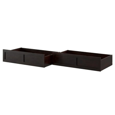 UPC: 0782219234574 | Set of 2 Extra Long Drawers in Espresso
