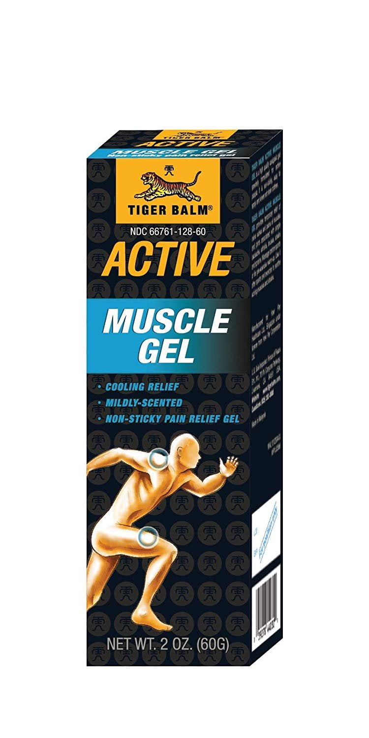 Tiger Balm Active Muscle Gel, 2oz/60g 1