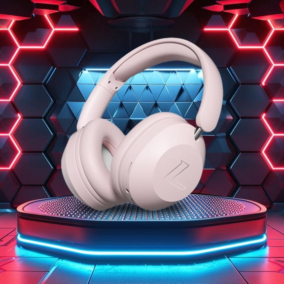 Outoloxit SY-T4 Wireless Bluetooth Headphones with Noise Cancellation, HIFI Sound, 40mm Driver, Foldable Design for Gaming, Sports and Music - 20 Hours Battery Life