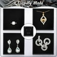thumbnail image 3 of Lsupdaol 12 Pcs Cardboard Jewelry Gift Boxes Jewelry Boxes Packaging Small Earring Gift Box with Lids for Necklace Ring(Black,2.8 x 2.8 x 1.2 Inch), 3 of 12