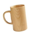 thumbnail image 4 of Tazas de té Tazas Taza de madera Taza de café Tazas de bebidas sólidas Vintage Hecho a mano 150 ml / 300 ml Taza de agua Tazas de café con asa Tazas 150ml Soledad Copas de madera, 4 of 10