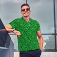 thumbnail image 6 of Balery St Patrick's Day5 Printed Men’s Short Sleeve Polo Shirt, Midweight Men's Shirt,Golf Polo shirts -XX-Large, 6 of 8