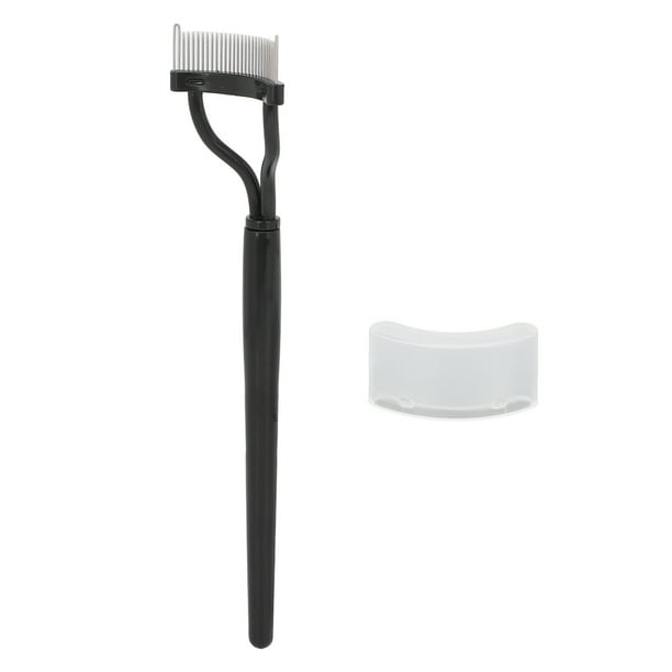 Peine de Pestañas, Cubierta Separada Liviana Liviana Portátil Pestañas Negro para Salón de Belleza Para El Hogar para la Mujer