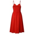 thumbnail image 2 of Vestido casual de verano para mujer Vestido largo de playa Vestido de verano floral bohemio Adepaton CJWUS-5174, 2 of 2