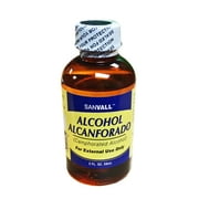 Sanvall Camphorated - Alcanforado Alcohol 2 Oz Camphor Solution