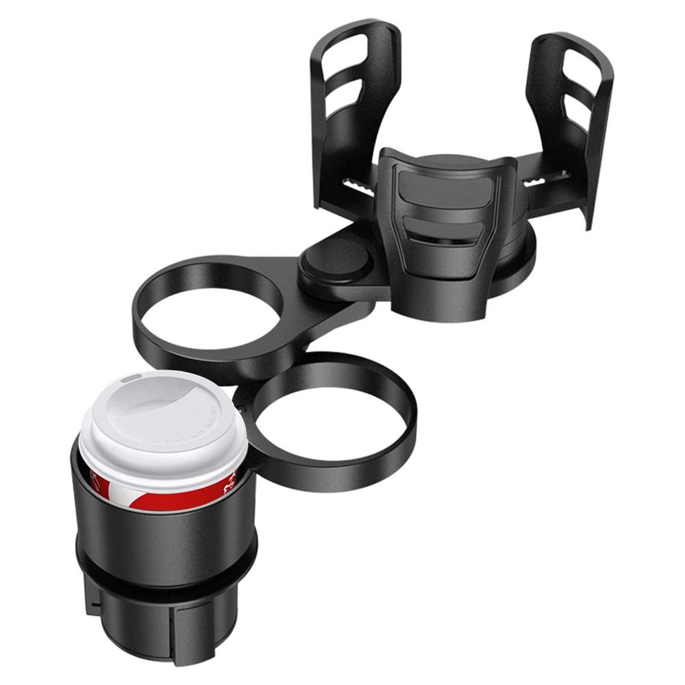 Tohuu Car Cup Holder Expander 4 in 1 Expandable Cup Holder Adjustable Cup Slot Splitter Expander