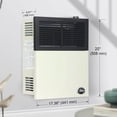 thumbnail image 2 of Ashley Hearth Products New 11,000 BTU Direct Vent Propane Wall Mount Heater, 2 of 10