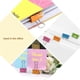 thumbnail image 4 of Clips de papel metálicos medianos surtidos, paquete de 48 clips de carpeta de colores con una adorable cara sonriente hueca/clip multicolor para documentos y fotos., 4 of 4