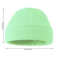 thumbnail image 4 of Guardurnaity Sombreros para mujer Sombreros simples Accesorio de ropa Sombreros para adultos Gorros Gorros Gorro de punto grueso para al aire Type3 NO3, 4 of 5