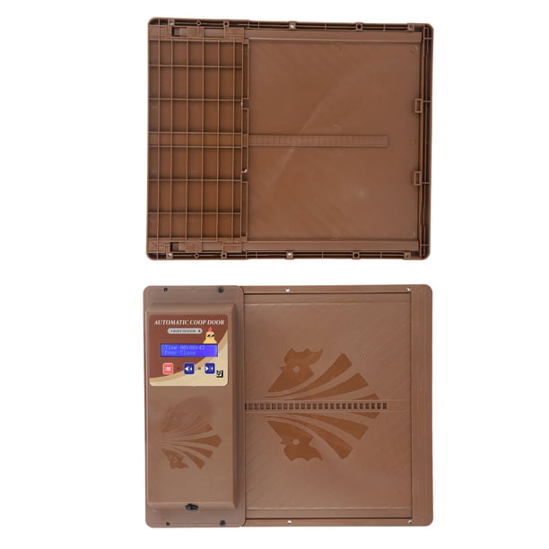 Abridor De Puerta Para Gallinero, Abridor Automático De Puerta Para Gallinero Con Apertura Horizontal De Plástico Para Alimentación De Aves De Corral