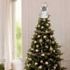 thumbnail image 5 of Decoraciones navideñas, adornos navideños, regalos de Navidad, estrella para la punta del árbol de Navidad, adornos navideños de poliéster, 5 of 6