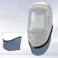 thumbnail image 2 of Wraparound Welding Helmet Bib Black Anti-Scald Splash Scarf Removable Weldingbib, 2 of 8
