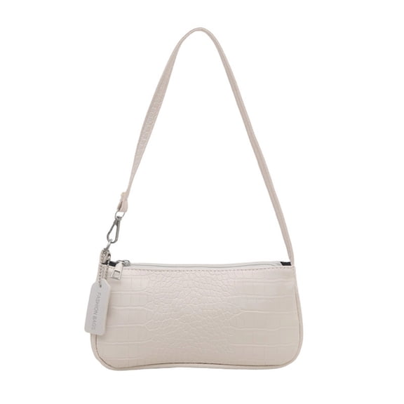 Shoulder Bag for Women Leather Clutches Purses Hoboes Handbag with Zipper Closure Evening Underarm Purse Commuting Bags