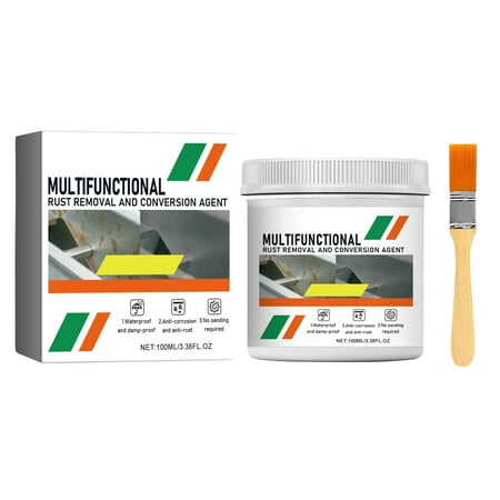 

XYUSMYT Tool Series Multi Purpose Preventer Multi Purpose Converter Rapid Prevention Waterborne Preventive Metal Paint Dry Metal Paint（100ml）