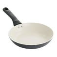 thumbnail image 3 of Spice by Tia Mowry Savory Saffron 2 Piece Ceramic Nonstick Aluminum Frying Pan Set in Grey, 3 of 6