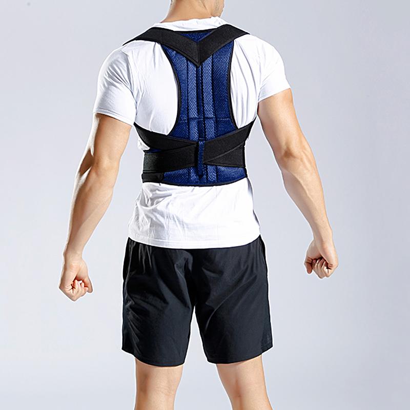 Men Women Posture Corrector Back Support Brace Adjustable Elastic