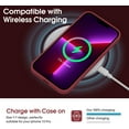 thumbnail image 5 of Liquid Silicone Case for iPhone 13 Pro, [Camera Protection] [Anti Fingerprint] [Wireless Charging] 4 Layer Phone Case Protective Cover, Built-in Microfiber Case Cover, 6.1", Red, 5 of 15