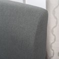 thumbnail image 3 of Noble House Causeuse de Rangement Moderne en Tissu Reyansh, Charbon, 3 of 6