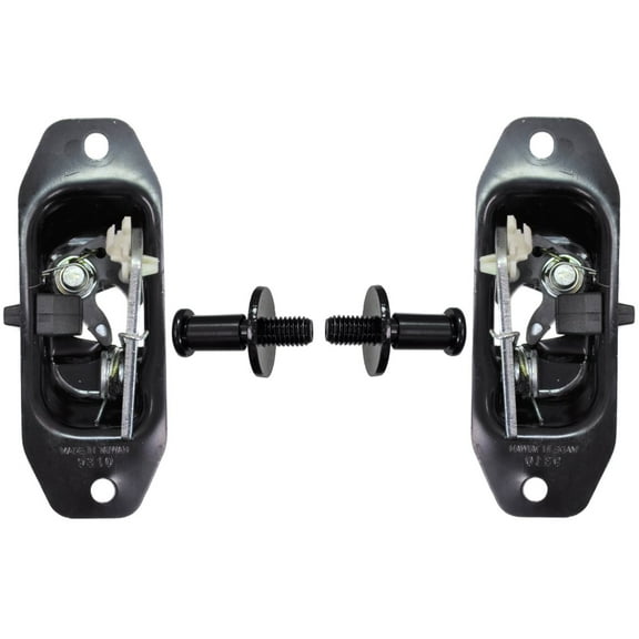 PT Auto Warehouse GM-7547-TGPS - Tailgate Side Latch - with Striker, Left/Right Set Fits select: 2007-2015 CHEVROLET SILVERADO, 2007-2015 GMC SIERRA