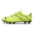 thumbnail image 1 of Tenis de Futbol Puma Attacanto FG/AG Jr Verde-Neon 107480 07 Unisex 23.5 CM, 1 of 5