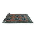 thumbnail image 2 of Ahgly Company Indoor Rectangle Persian Light Blue Traditional Area Rugs, 5' x 7', 2 of 4