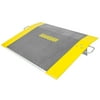 48in x 36in Aluminum 5,300 lb Pallet Jack Loading Dock Plate