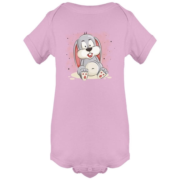 Funny Bunny Bodysuit Infant -Image by Shutterstock,  12 Months