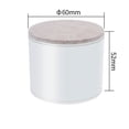 thumbnail image 1 of Set of 4, Furniture Risers, Table Riser, Round, White, 1 of 5