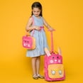 thumbnail image 2 of Mochila enrollable TWISE Side-Kick Preschool para niños con forma de unicornio, 2 of 7