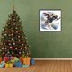thumbnail image 4 of Pintura de diamante 5D DIY taladro redondo completo Kit de Papá Noel volador decoración del hogar 40x40cm, 4 of 9