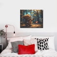 thumbnail image 4 of Lsque Cute Butterfly Bear Print Wall Art – Decorative Picture for Living Room, Bedroom, and Office (Horizontal), 4 of 6