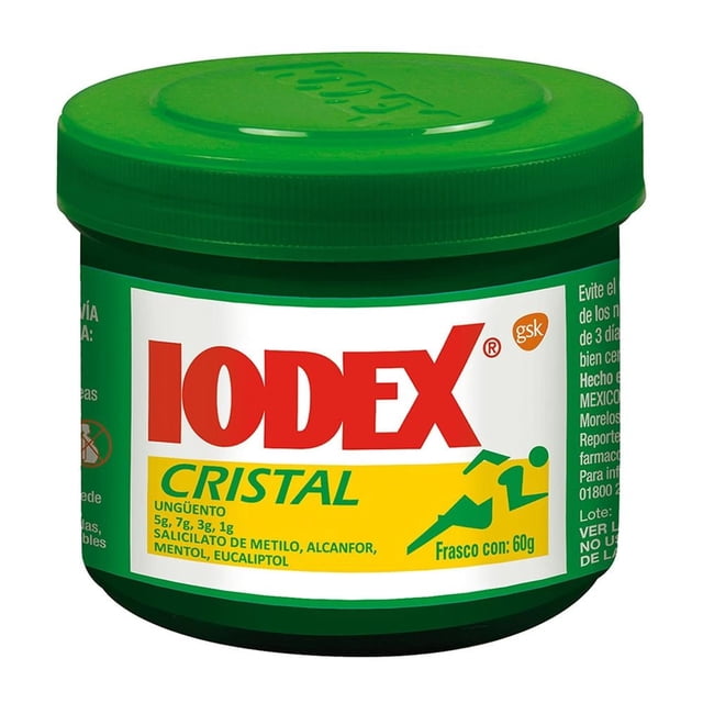 Ungüento Iodex Cristal 60 g