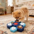 thumbnail image 6 of Dog Puzzle Toys, Treat Dispensing, Slow Feeder Dog Dispenser Bowl - Anti-Choke Puzzle Toy for IQ Training and Slow Eating, Ideal for Small to Medium Dogs, 6 of 6
