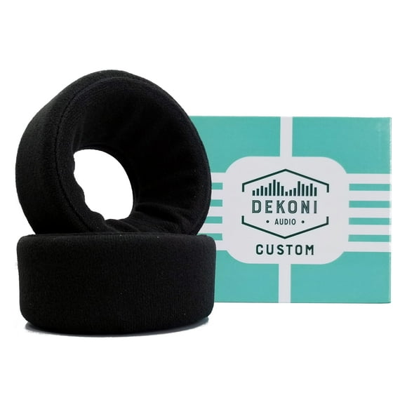 Dekoni Audio Earpads for Grado Headphones | Compatible with Grado SR60, SR80x, SR325x | Replacement Ear Cups for Grado Prestige, Reference, Statement and Professional Series (Custom Velour)