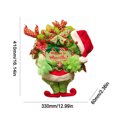 thumbnail image 3 of Corona de Navidad de Felpa Hugtrwg Decoraciones, 3 of 9
