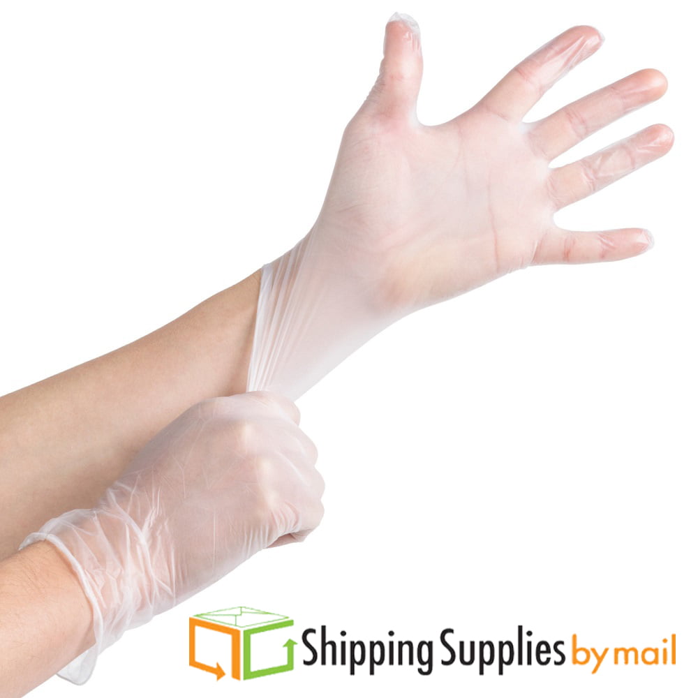 Disposable 200 pcs of Lightly Powdered Vinyl Gloves Small 
