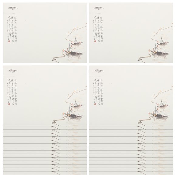 10 Sets Vintage Writing Paper Vintage Letter Paper Blank Letter Paper Stationery Letter Paper