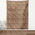 thumbnail image 3 of Ambesonne Aloha Fabric by the Yard Upholstery, Colorful Flowers Pineapples, 5 Yards, Multicolor, 3 of 4
