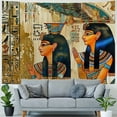 thumbnail image 4 of Ancient Egypt Mythology Tapestry Egyptian Gods Hieroglyphic Carvings Tapestries Art Wall Hanging for Living Room Bedroom Home Dorm Decor GTQQAY566, 4 of 6