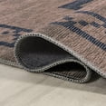 thumbnail image 5 of JONATHAN Y WASHABLE 3 x 5 Area Rug, Korsa Geometric Medallion - Red/Dark Gray, WSH118A-3, 5 of 9